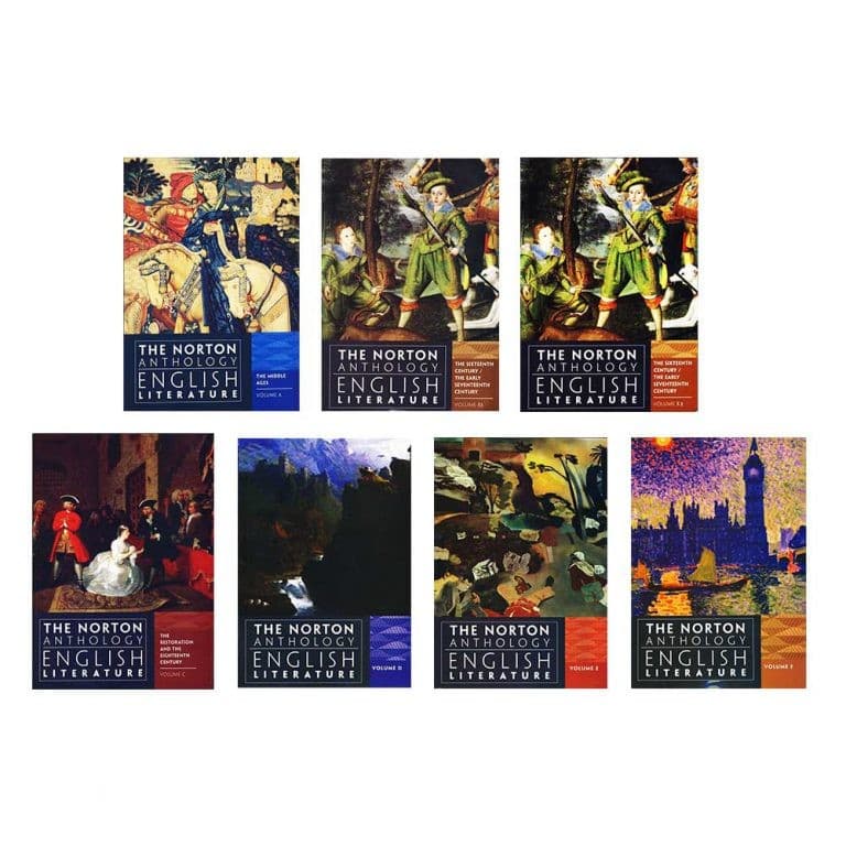 The Norton Anthology Of English Literature پک 7 جلدی د نورتون انتولوژی اف لنگویج لیتری