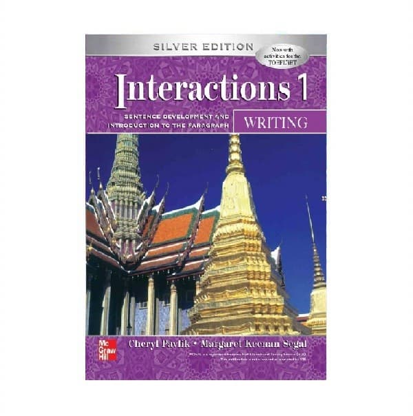 Interactions Writing 1 Silver Edition اینتراکشنز یک رایتینگ سیلور ادیشن