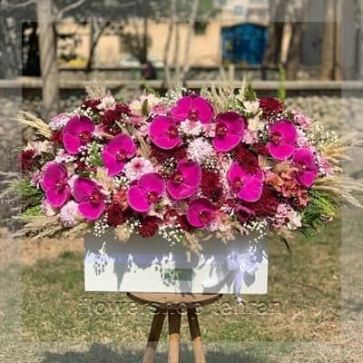 اگر دنبال هدیه متفاوت هستی، باکس گل نوزادی بهترین انتخاب توست