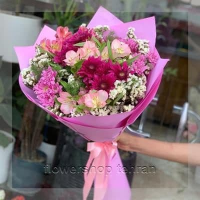 سفارش گل فروشی آنلاین تهران با ارسال سریع و بسته‌بندی شیک