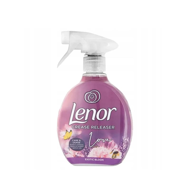 اسپری ضدچروک لباس لنور با رایحه EXOTIC BLOOM حجم 500 میلی‌لیتر