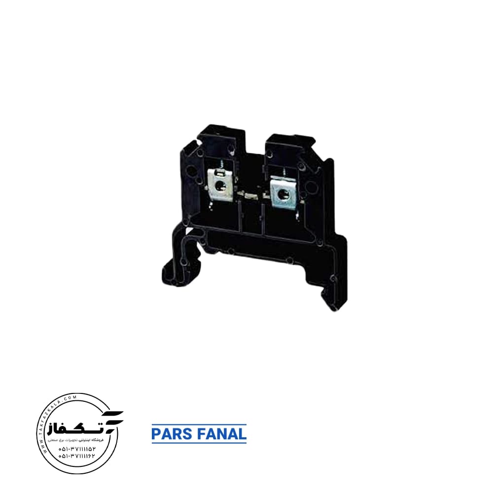 ترمینال ریلی 35 mm پارس فانال رنگ مشکی