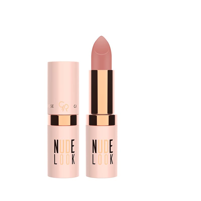 رژ لب جامد مات Nude Look گلدن رز شماره 02