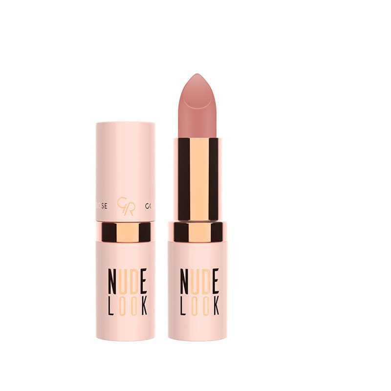 رژ لب جامد مات Nude Look گلدن رز شماره 01