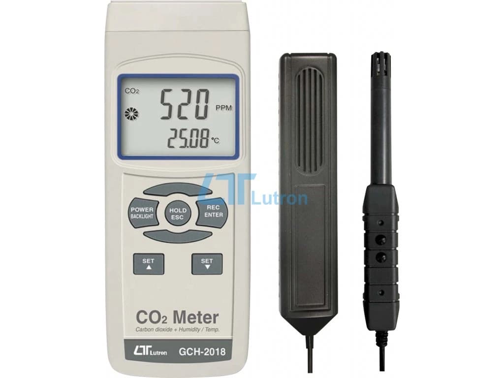 CO2 سنج 2کار LUTRON مدل GCH-2018