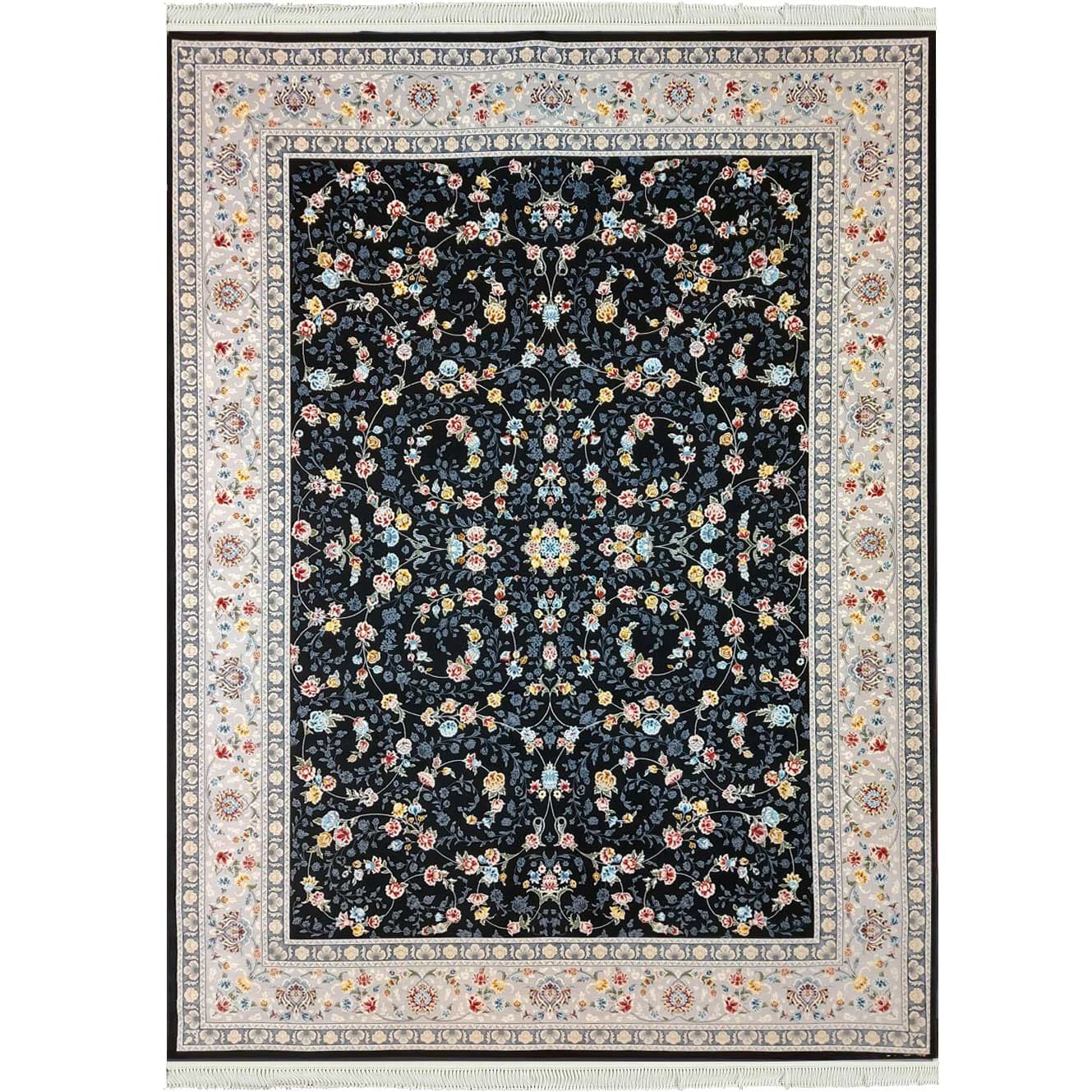 فرش افشان طرح زیبا گل 700 شانه تراکم 2550 (12 رنگ) کد 1102 — تصویر ۴