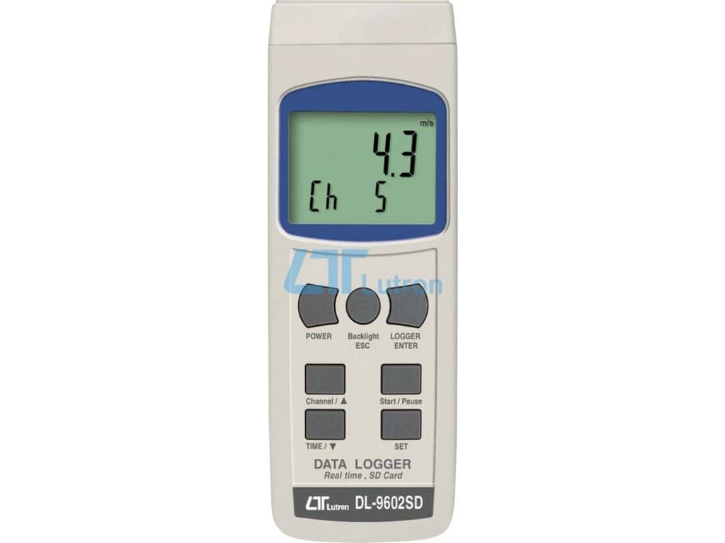دیتالاگر دارای کارت حافظه LUTRON مدل DL-9602SD