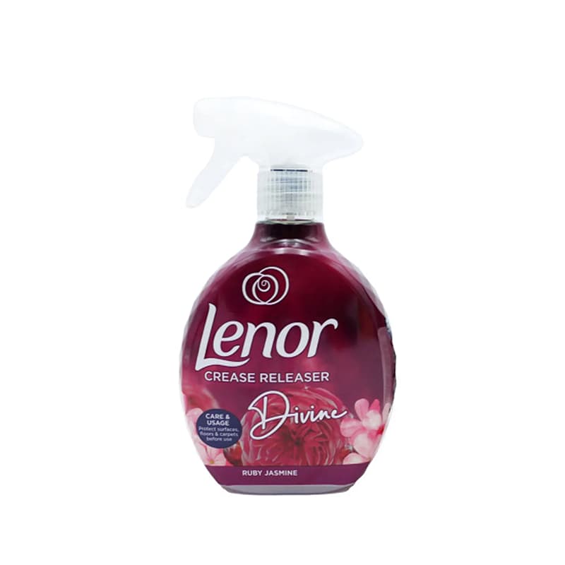 اسپری ضدچروک و اتوکننده لباس لنور با رایحه Exotic Bloom حجم 500 میلی‌لیتر