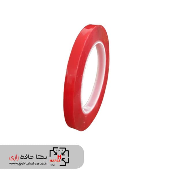 چسب دوطرفه ژله ای قرمز گرین من عرض 1 سانتی متر — تصویر ۲