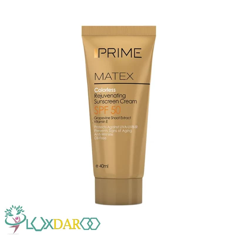کرم ضد آفتاب بی رنگ جوان کننده SPF50 پرایم — تصویر ۶