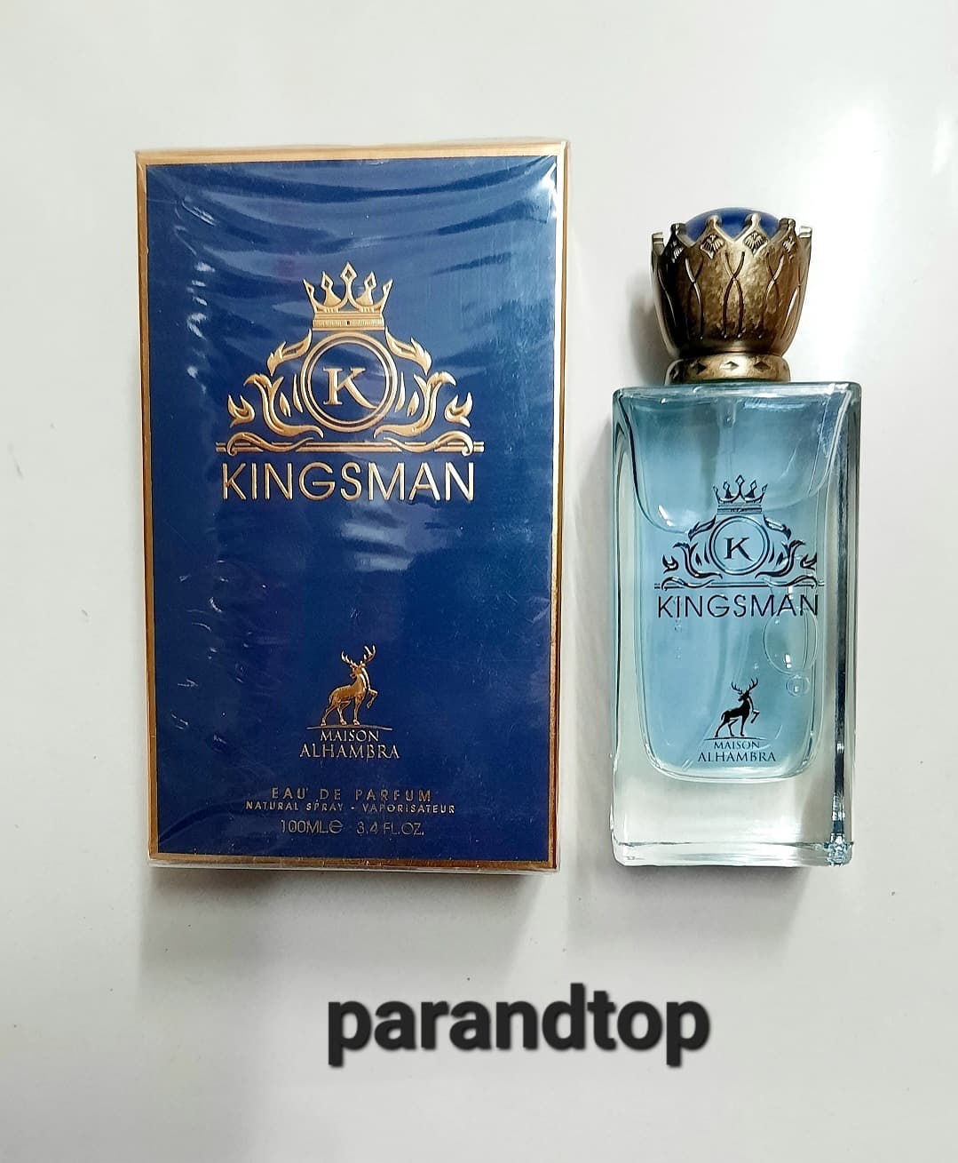 ادکلن الحمبرا کینگز من ALHAMBRA KINGSMAN حجم 100میل
