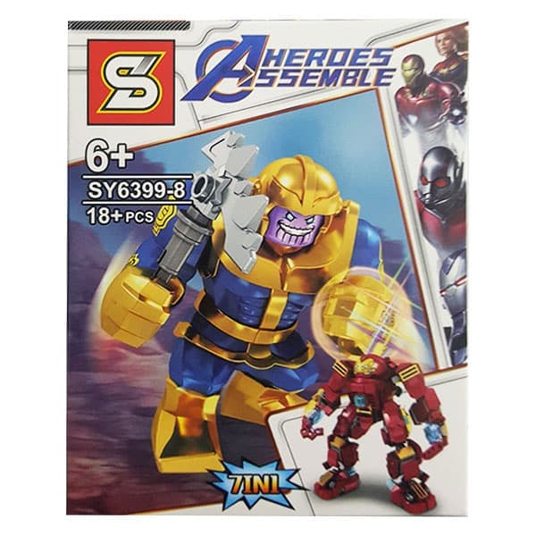 ساختنی اس وای مدل تانوس Thanos از سری Heroes Assemble SY6399