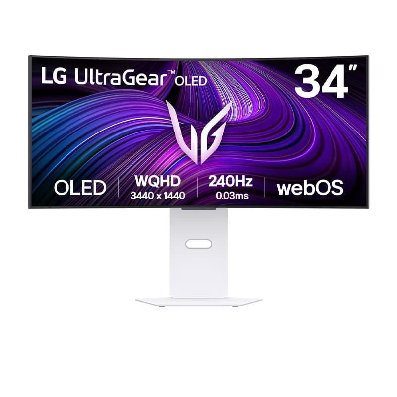 مانیتور گیمینگ 34 اینچ ال جی مدل UltraGear 34GX90SA-W OLED