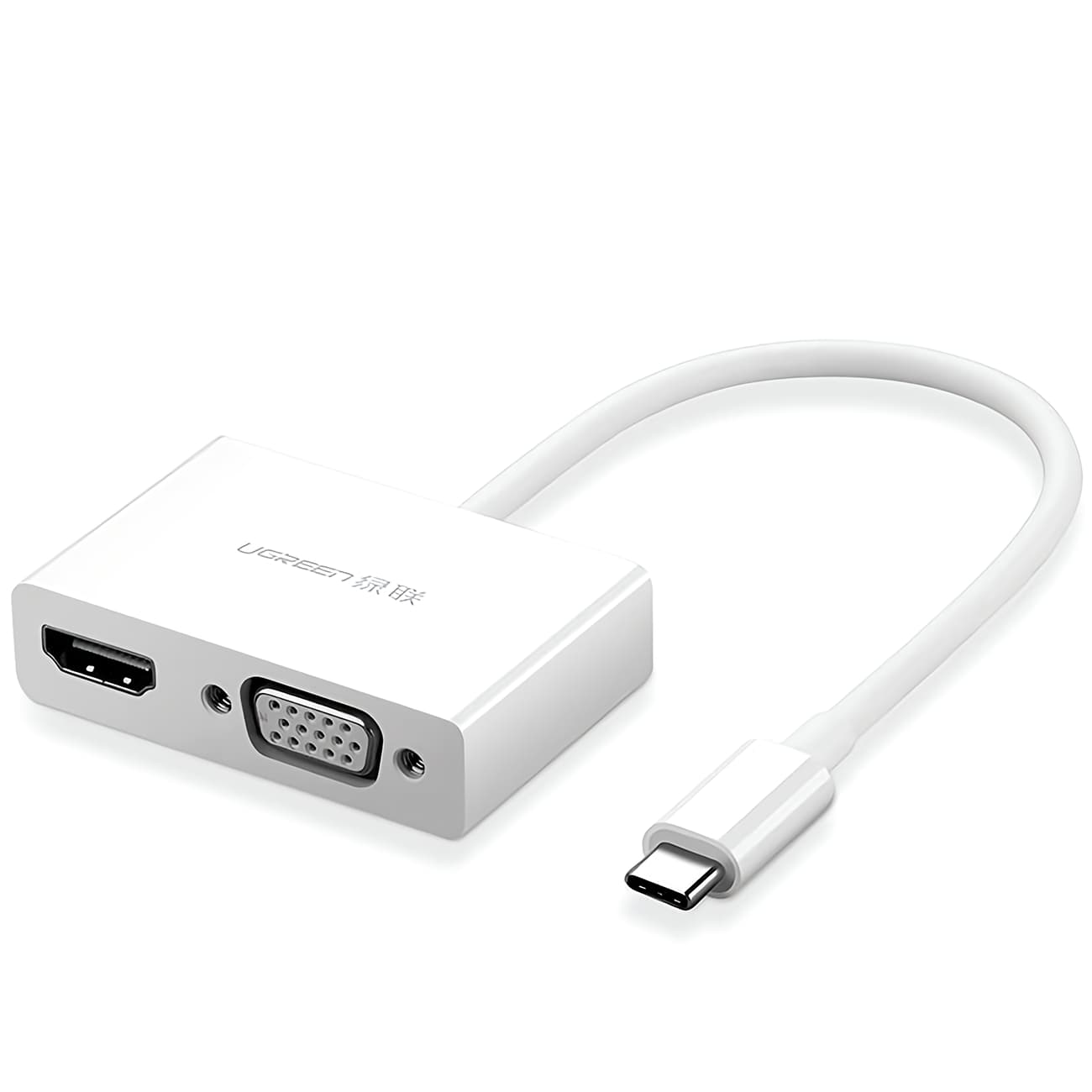 مبدل تایپ‌‌سی به HDMI و وی‌جی‌ای یوگرین MM123 30843