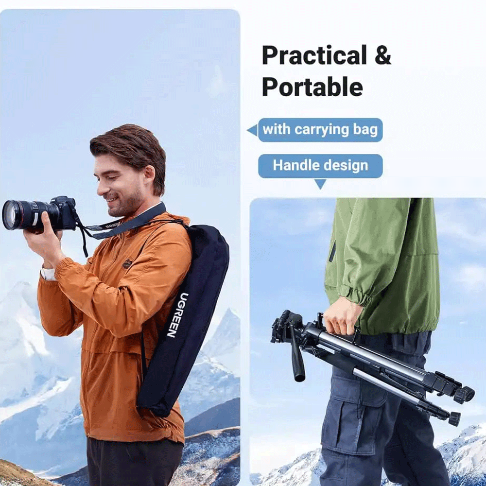 سه پایه دوربین و موبایل یوگرین LP661 15187 — تصویر ۸