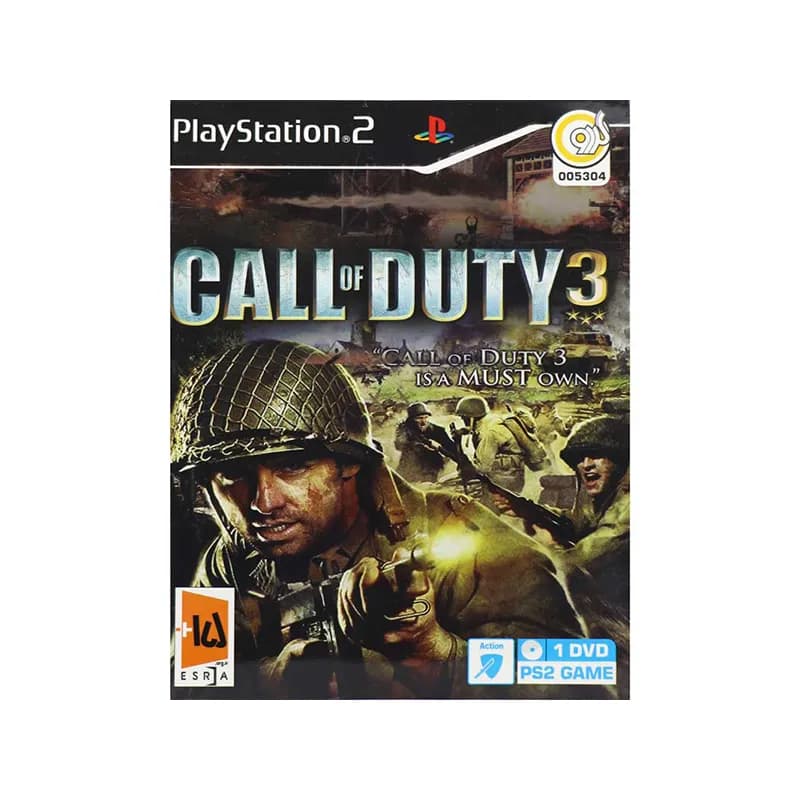 بازی Call of Duty 3 مخصوص PS2 نشر پرنیان — تصویر ۲