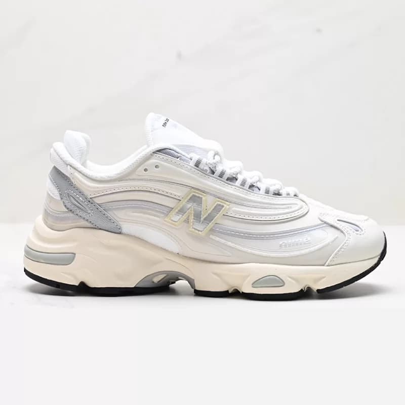 کتونی نیوبالانس 1000کرم New Balance 1000 Aime Leon Dore White