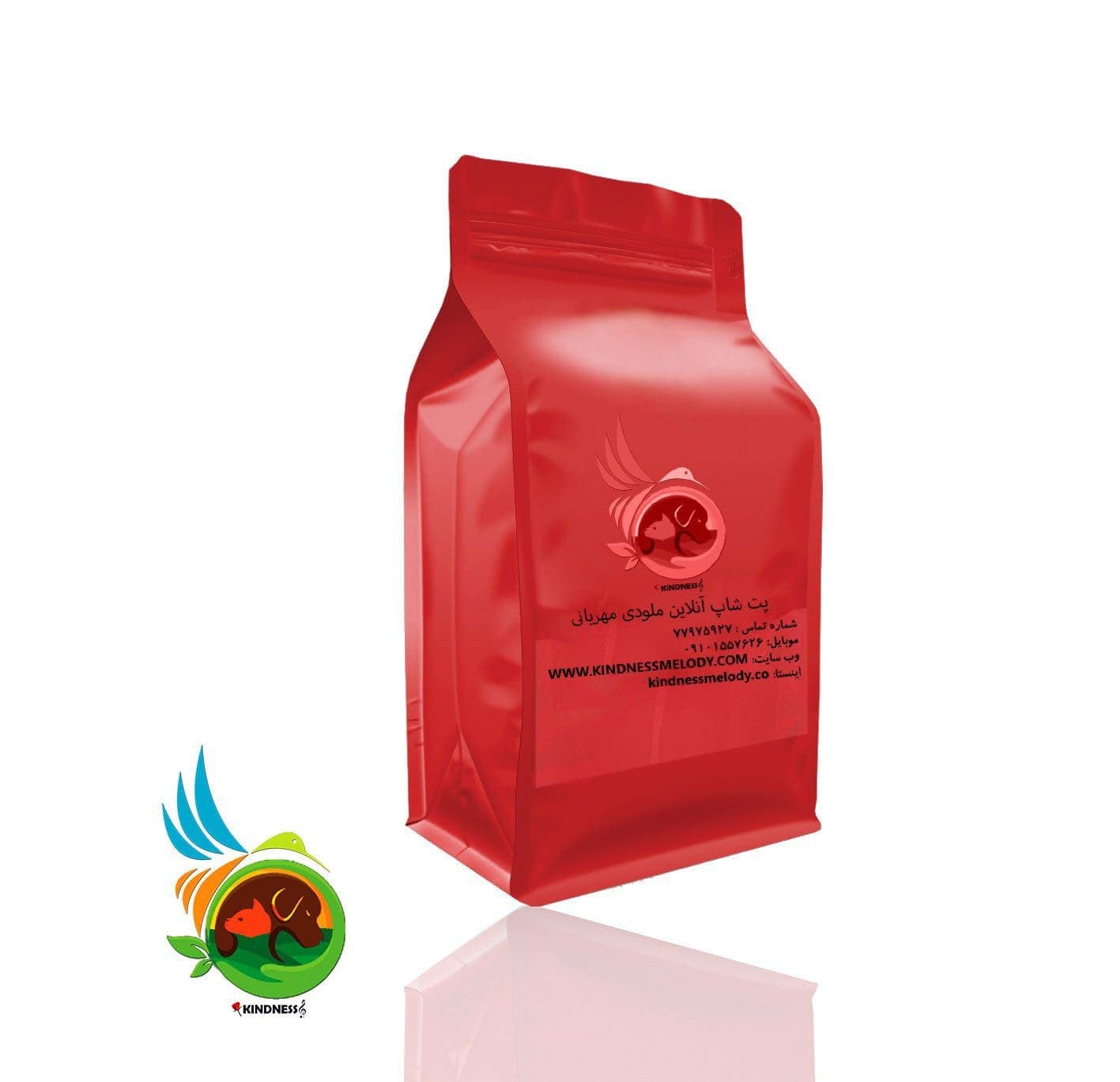 غذای خشک گربه رفلکس مولتی کالر مدل Reflex adult cat food multi color (فله ای) — تصویر ۲