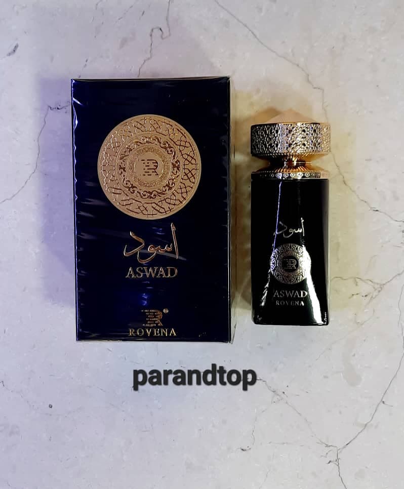 ادکلن روونا مدل اسود ROVENA ASWAD (حجم 100میل) اصل امارات