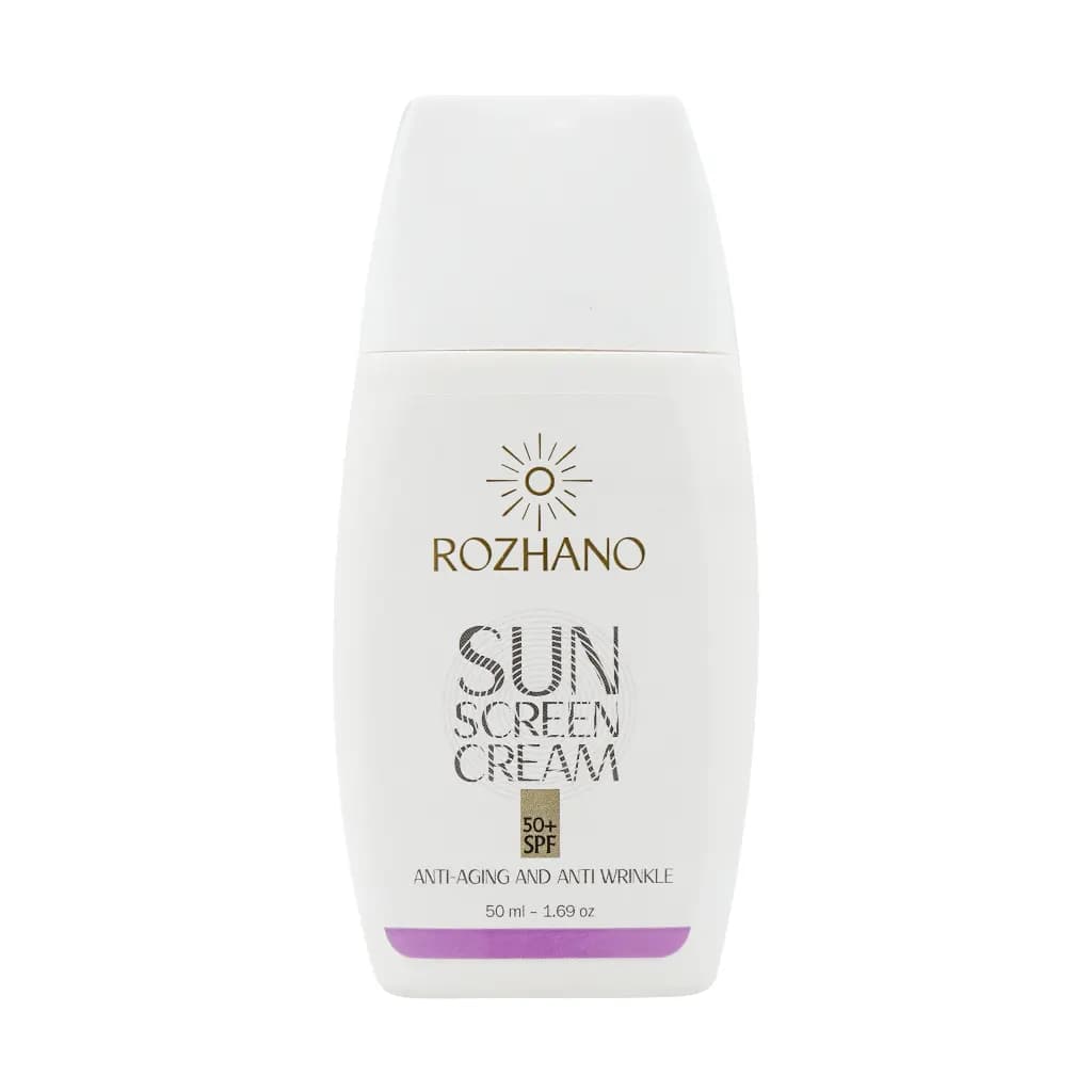 کرم ضد آفتاب ضد چروک و ضد پیری SPF50 روژانو 50 میلی لیتر