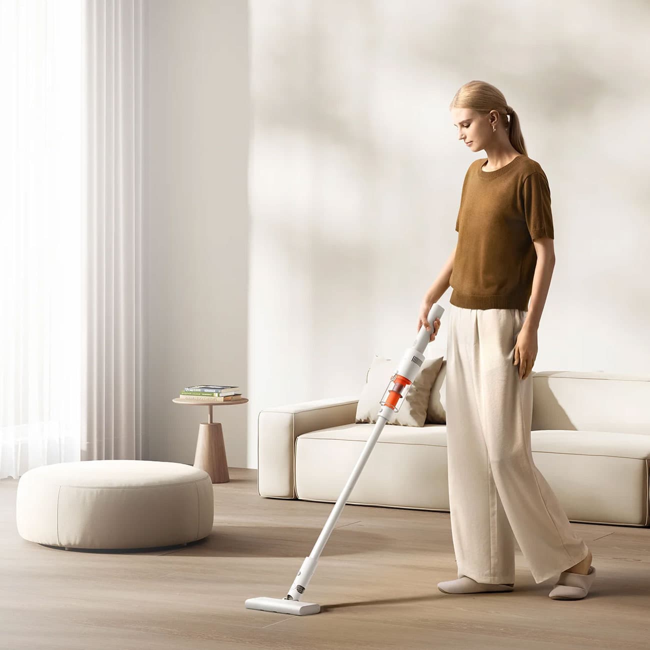 جارو شارژی شیائومی میجیا Xiaomi اصل مدل P30 E204 ایستاده — تصویر ۲
