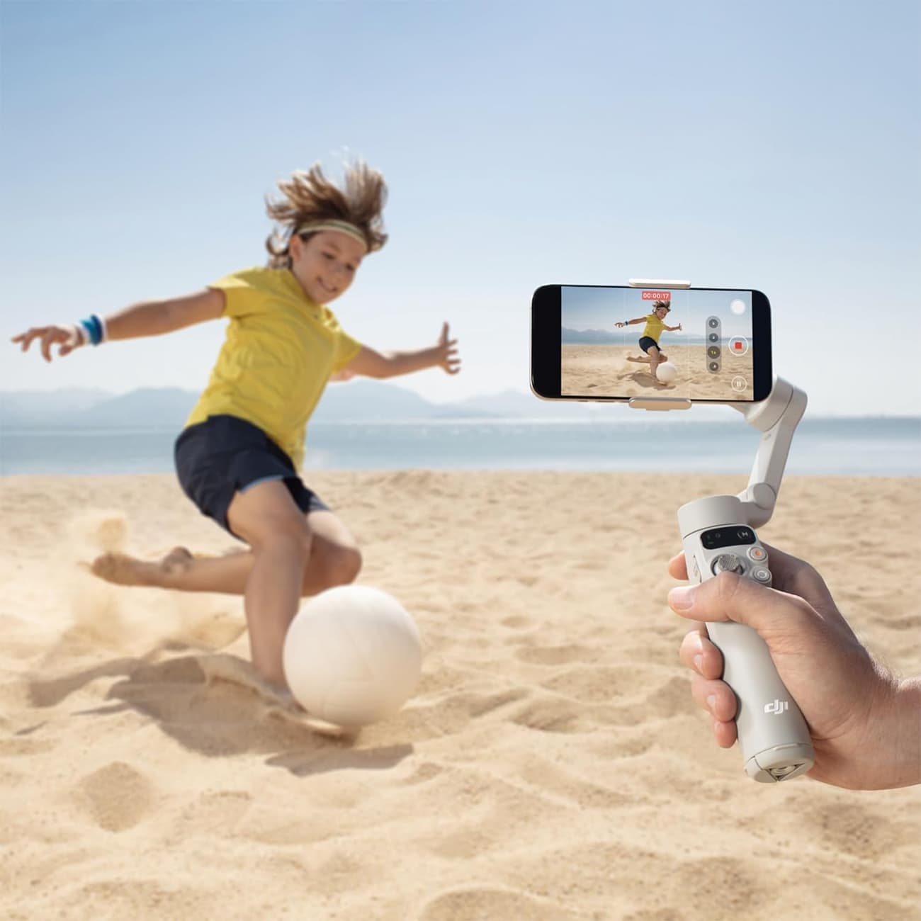 گیمبال و استابلایزر هوشمند سه محوره گوشی موبایل دیجیآی osmo mobile 7 DS307 — تصویر ۸