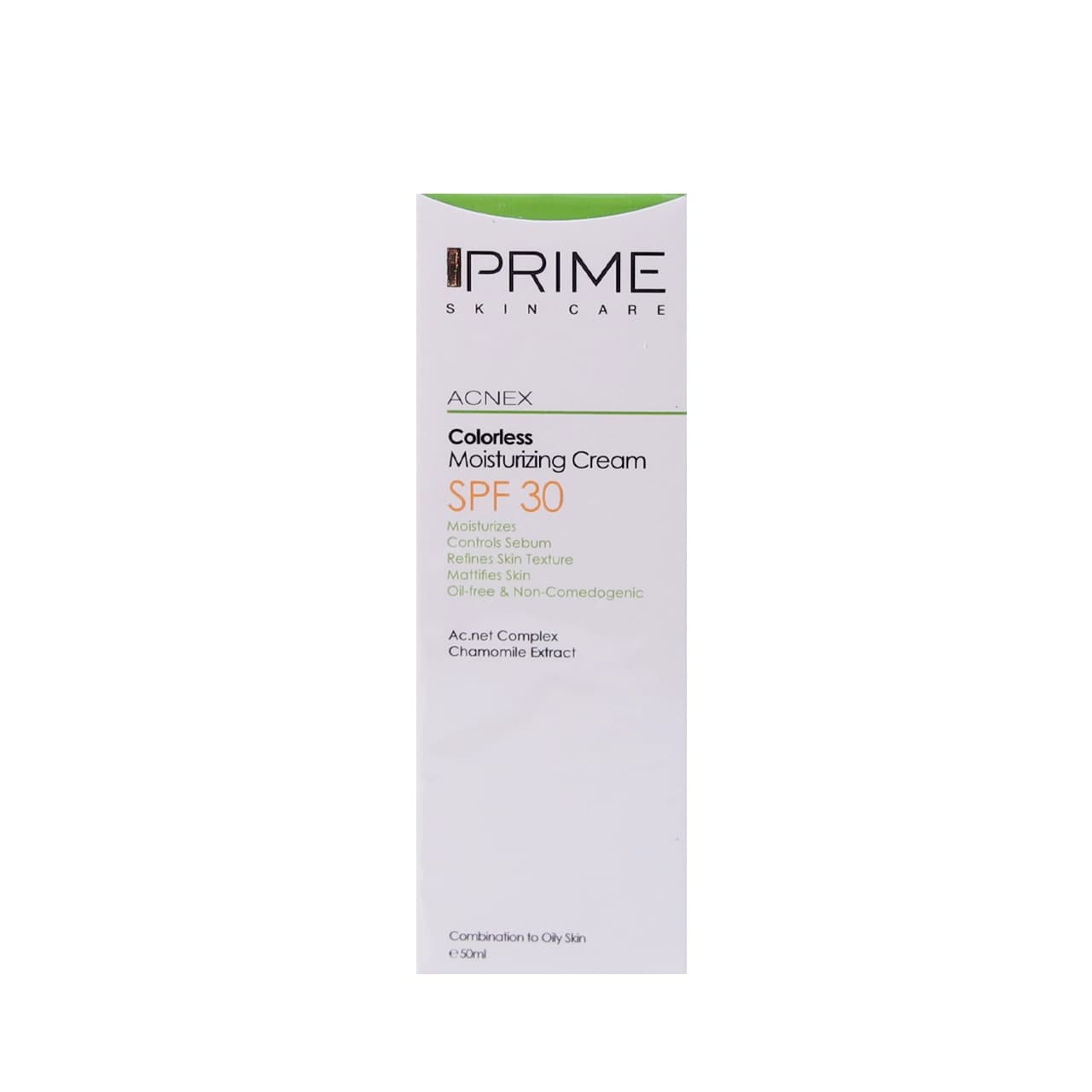 کرم مرطوب کننده فاقد چربی SPF30 پریم 50 میلی لیتر