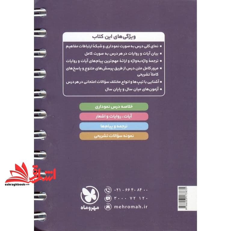 کتاب لقمه دین و زندگی دوازدهم ریاضی تجربی لقمه — تصویر ۲