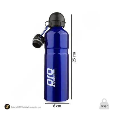 قمقمه ورزشی 750سی سی آلومینیومی پرو اسپرتز PS-007 | آبی — تصویر ۶