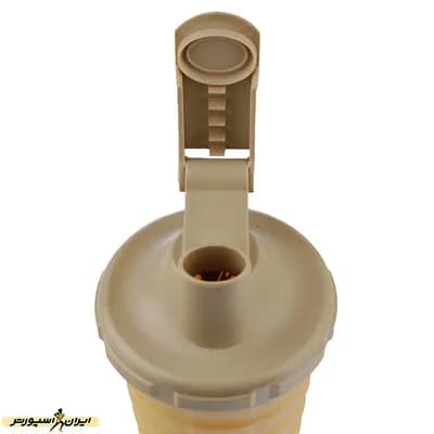 قمقمه شیکر ورزشی سه تکه 600cc نارنجکی GRENIDE | کرمی — تصویر ۴