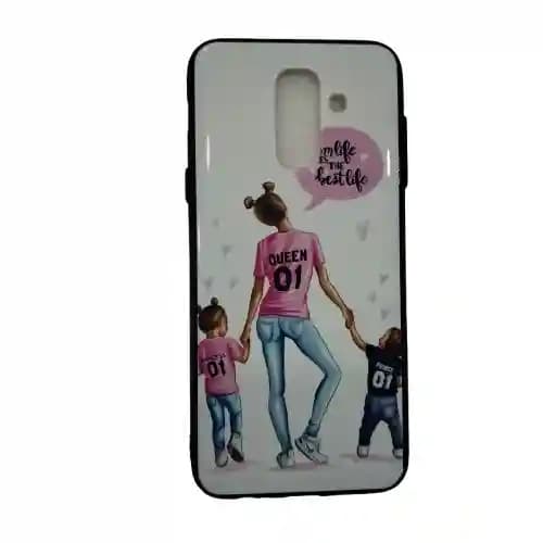 کاور محافظ طرح دار گوشی موبایل سامسونگ Galaxy A6 Plus و J8 — تصویر ۴