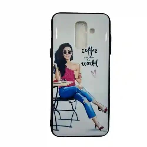 کاور محافظ طرح دار گوشی موبایل سامسونگ Galaxy A6 Plus و J8 — تصویر ۲