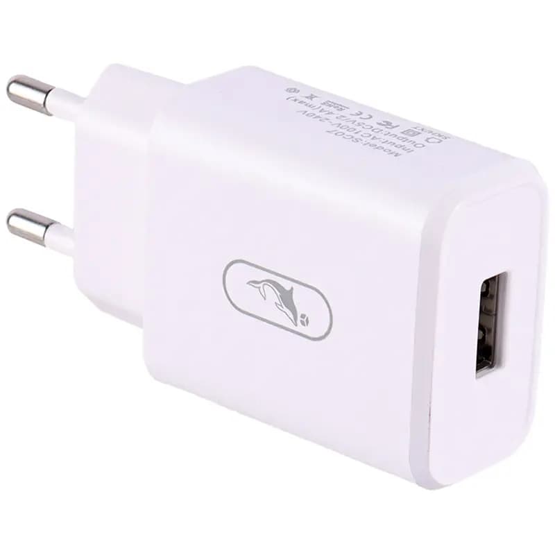 شارژر Sky Dolphin SC07T 2.4A 12W همراه کابل تایپ سی — تصویر ۷