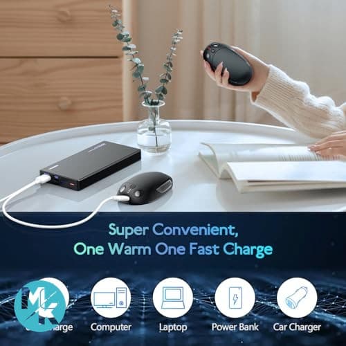 گرم‌کن دستی KICLBD قابل شارژ مدل AO-218 3000mAh — تصویر ۵