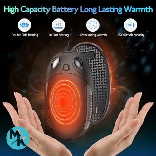 گرم‌کن دستی KICLBD قابل شارژ مدل AO-218 3000mAh — تصویر ۳