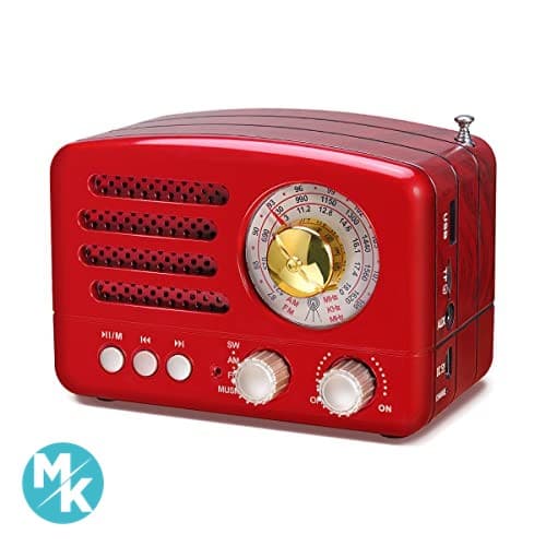 رادیو PRUNUS J-160 AM FM بلوتوث قابل شارژ آمازون آلمان