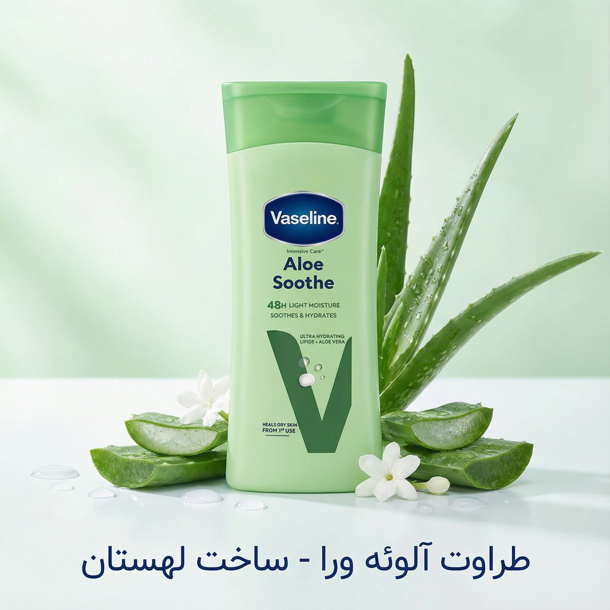 لوسیون بدن آلوئه ورا لوسیون بدن آلوئه وراوازلین