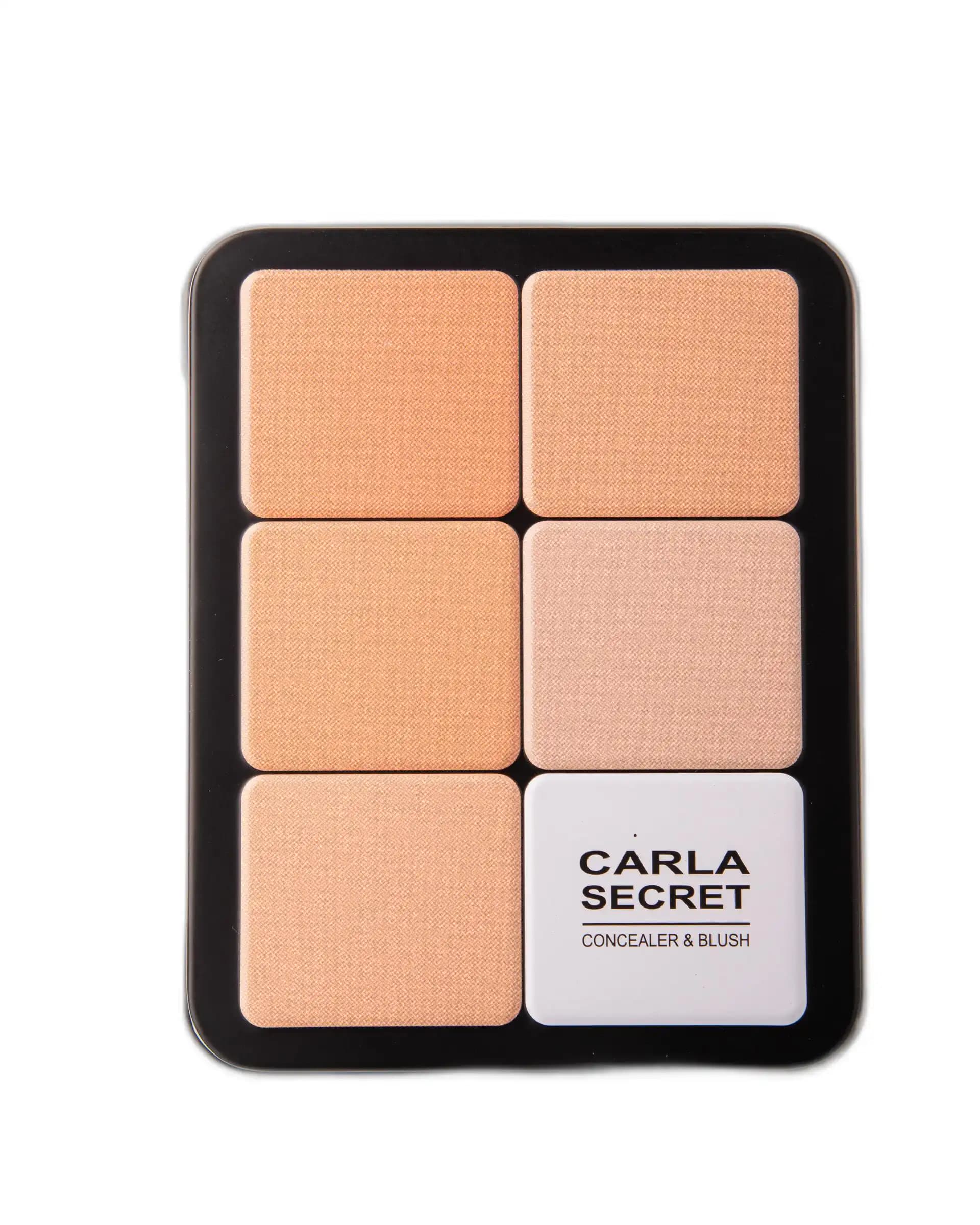 پالت رژگونه و کانتور صورت 12 رنگ کارلا سکرت Carla Secret — تصویر ۳
