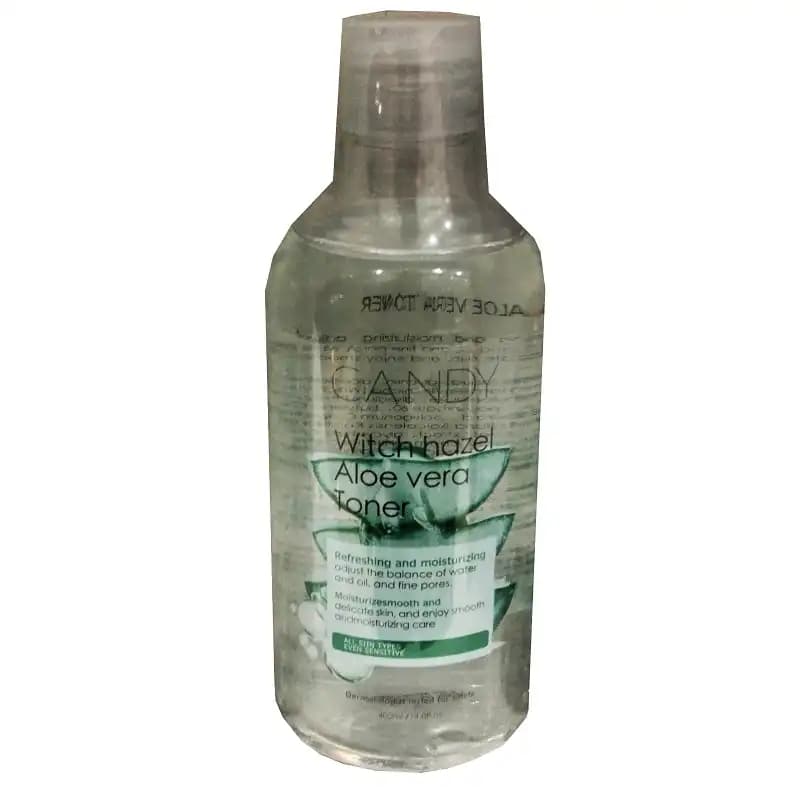 تونر صورت کندی Witch Aloe vera مناسب انواع پوست و حساس حجم 400 میل
