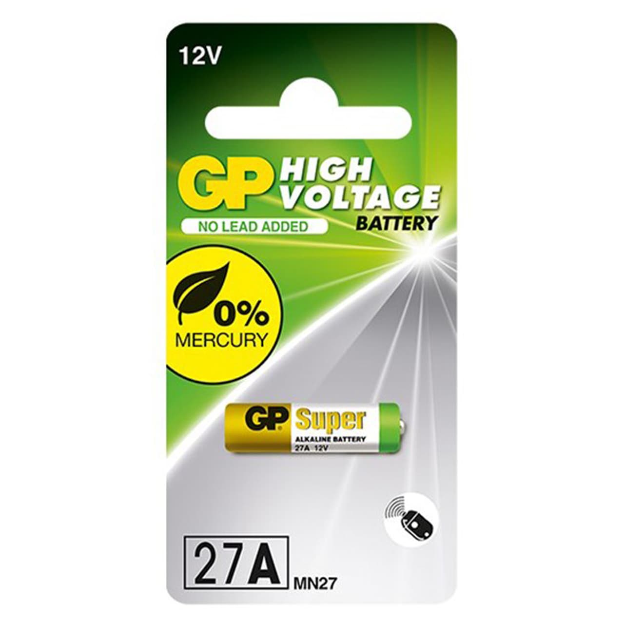 باتری ریموت جی پی 27 (GP – 27A) – جعبه ی 10 تایی — تصویر ۲