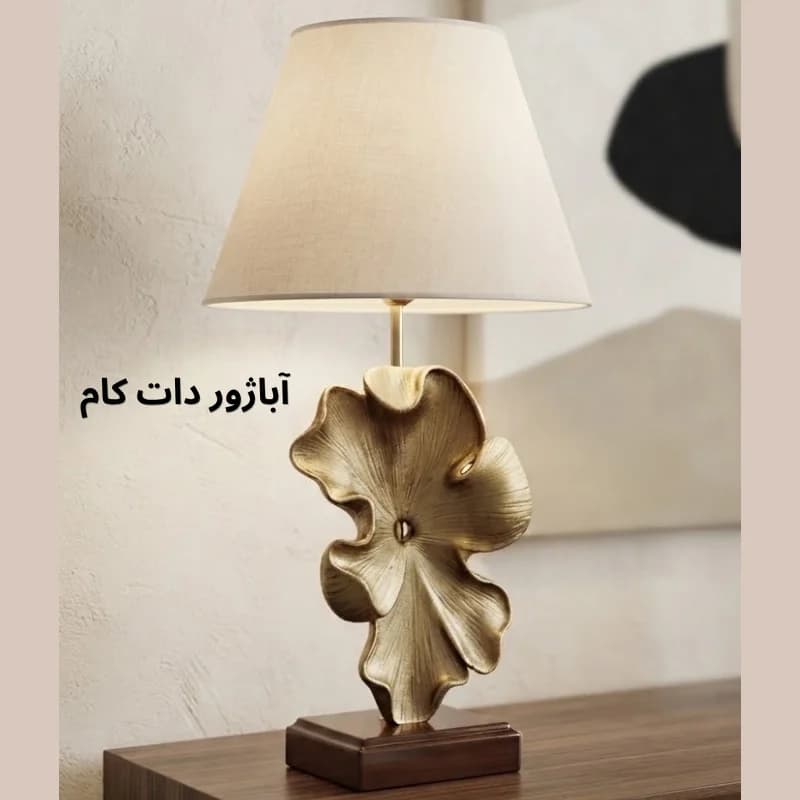 آباژور رومیزی مینیمال مدل مرجان با بدنه پلی استر کد RD232