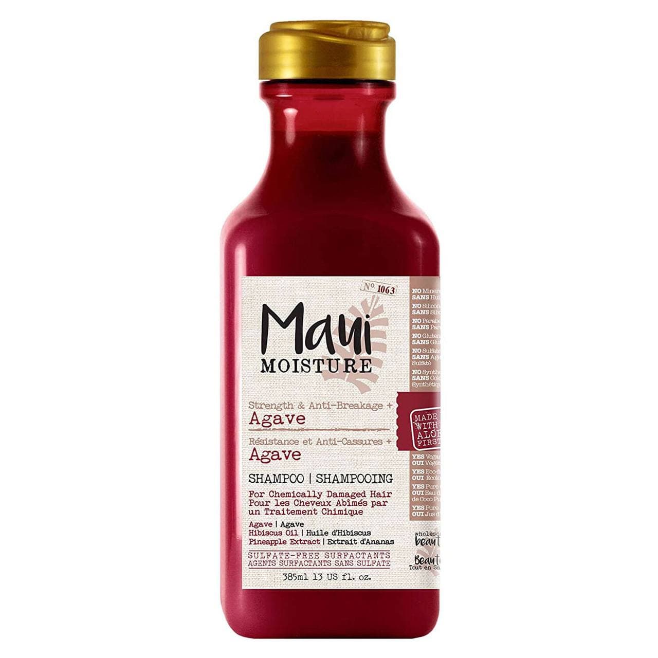 شامپو میوه آگاوه Agave مائویی انگلیس اصل (ضد موخوره و ترمیم کننده مو) حجم 385 میل
