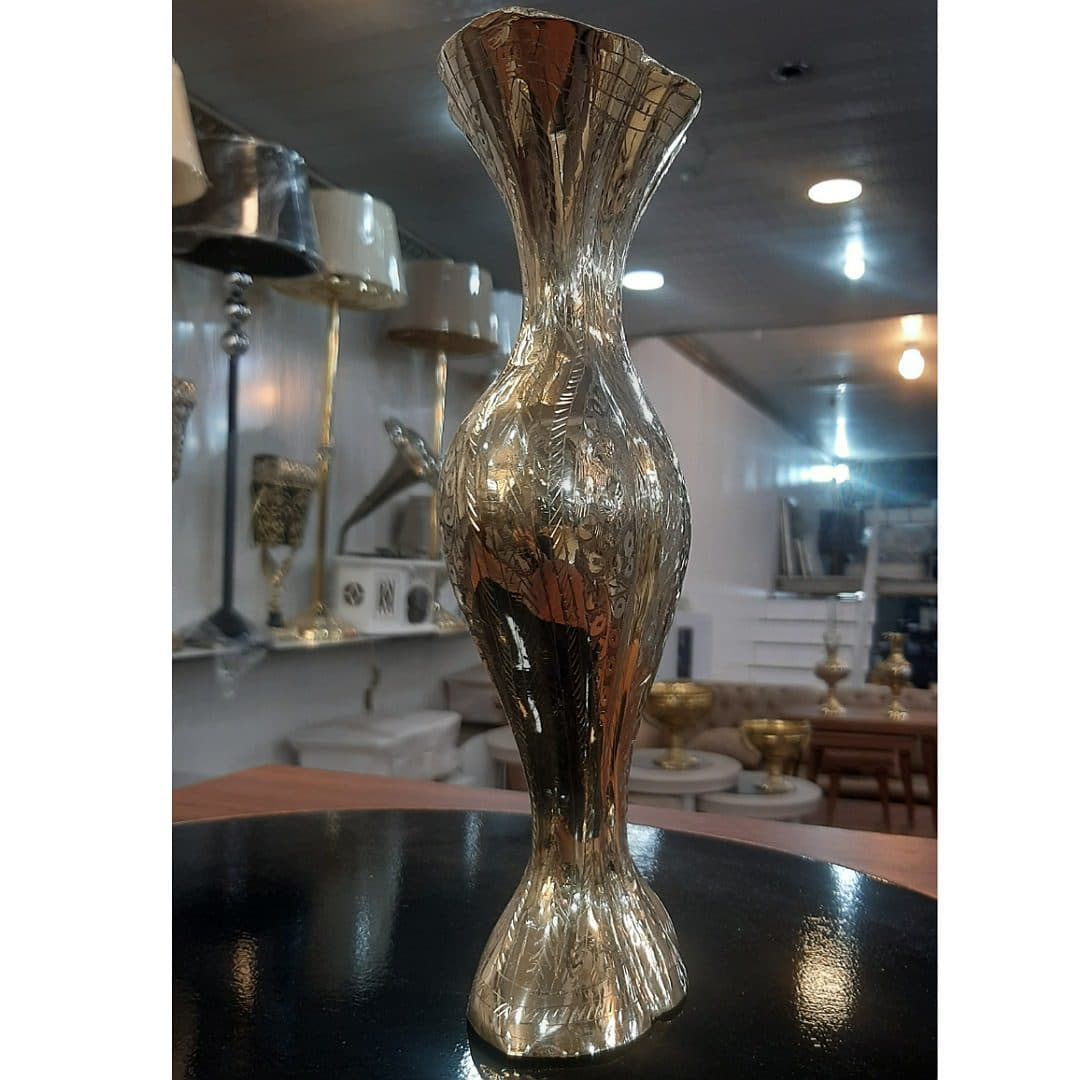 گلدان برنز هندی وارداتی مدل کتابی — تصویر ۵
