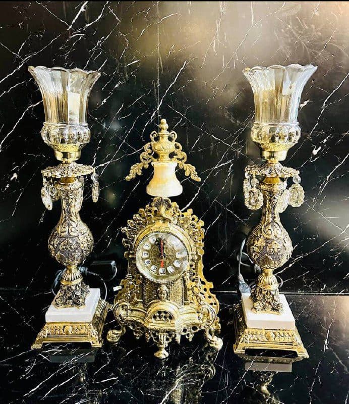 ست ساعت شمعدان کنت قالب اصلی