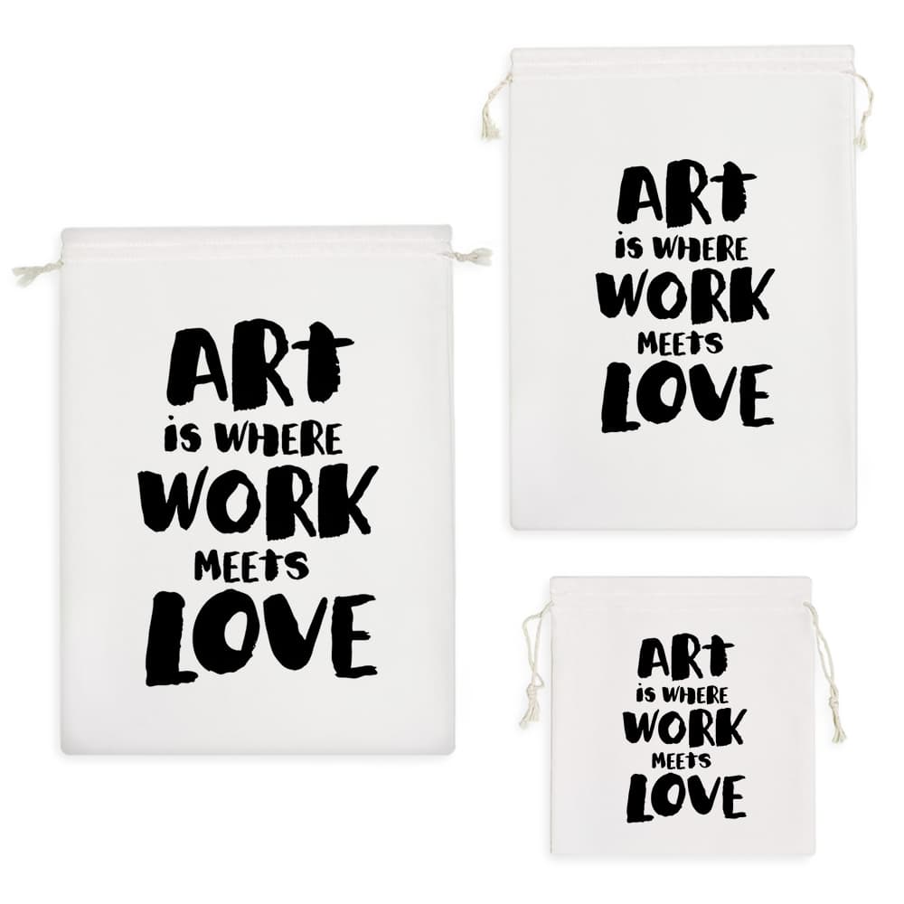 کیسه نظم دهنده Art Is Where Work Meets Love — تصویر ۲