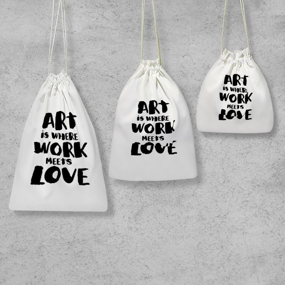 کیسه نظم دهنده Art Is Where Work Meets Love — تصویر ۴