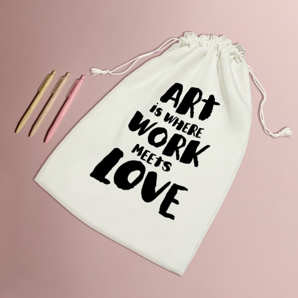 کیسه نظم دهنده Art Is Where Work Meets Love — تصویر ۶