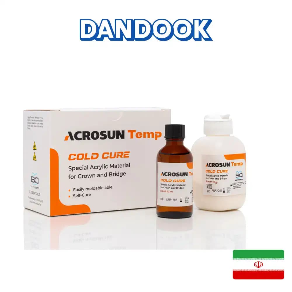 آکریل روکش موقت بتادنت Temporary Crown Acrylic