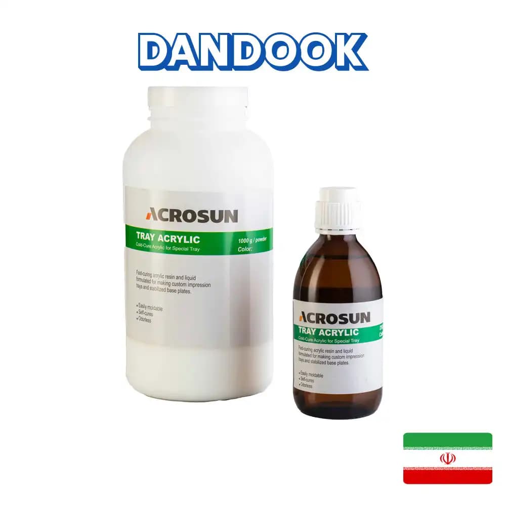 آکریل قاشقک بتادنت Custom Tray Acrylic