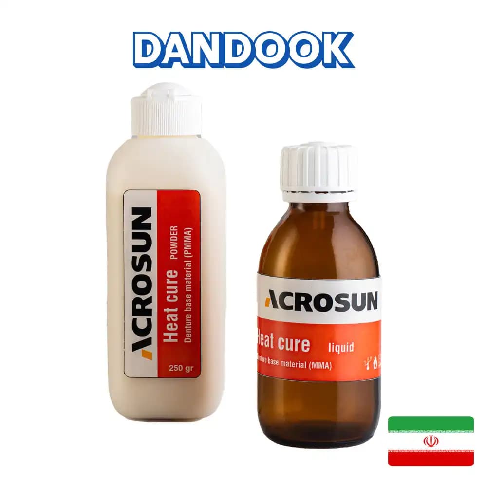 آکریل رنگ دندان پختنی بتادنت Bakeable tooth paint acrylic